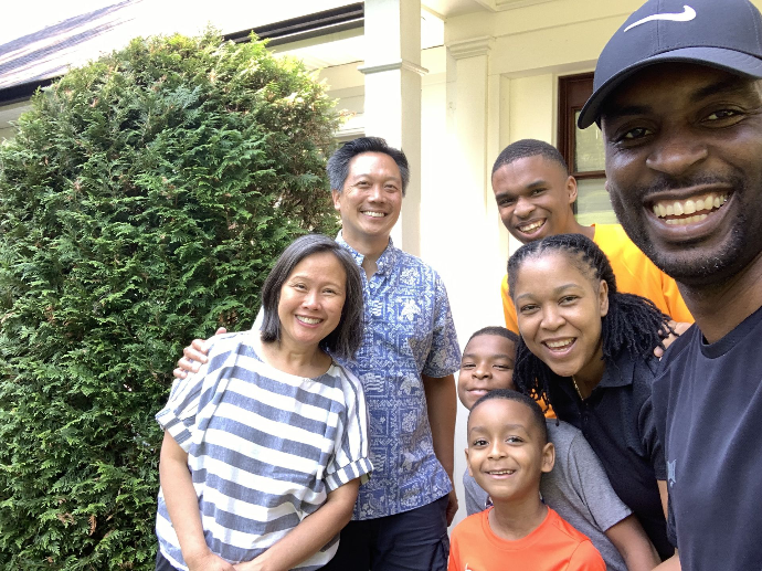 The Jones Family and The Wang Family 